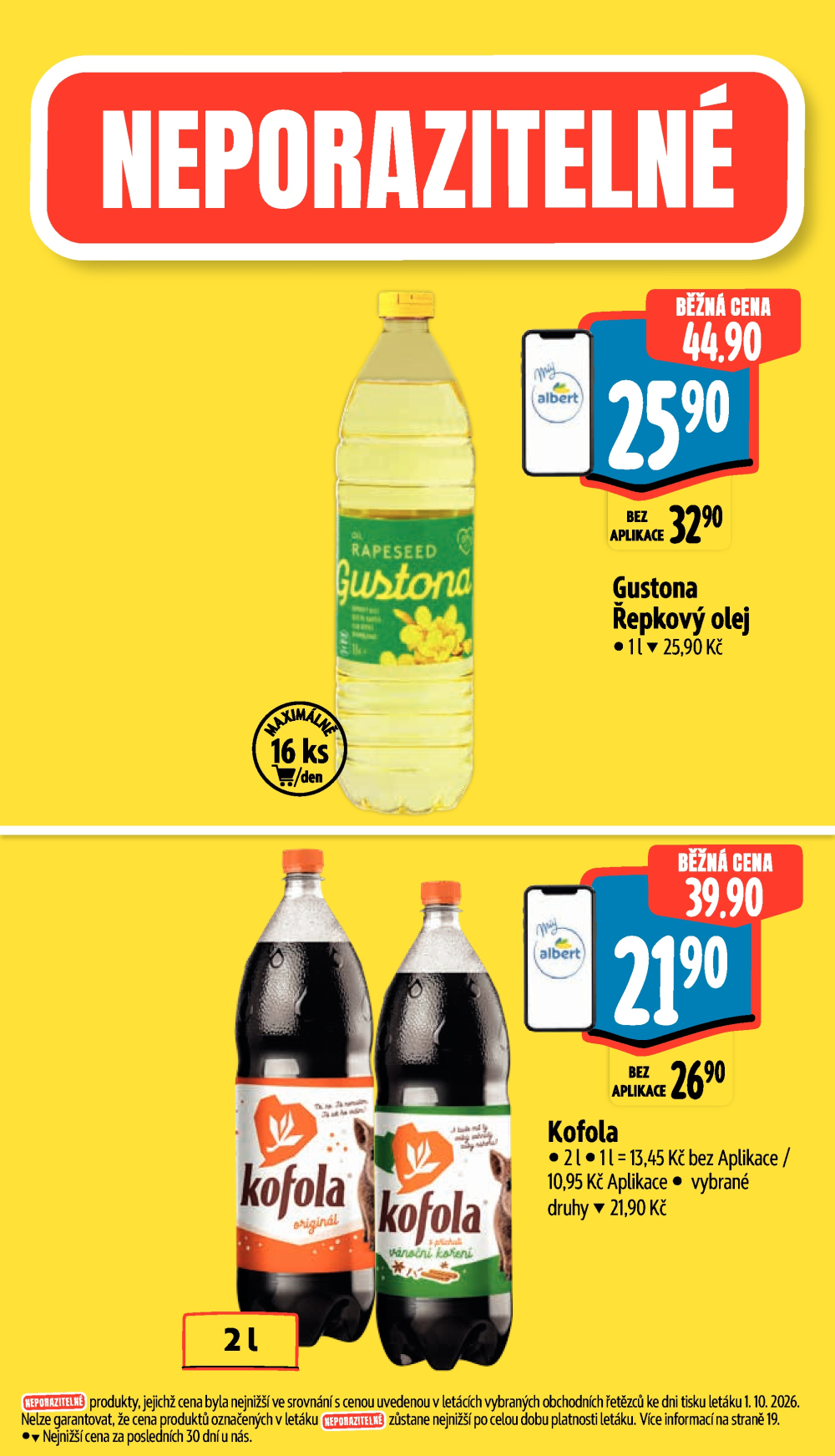 Leták Albert Supermarket leták - Praha 4, Leopoldova - strana 4