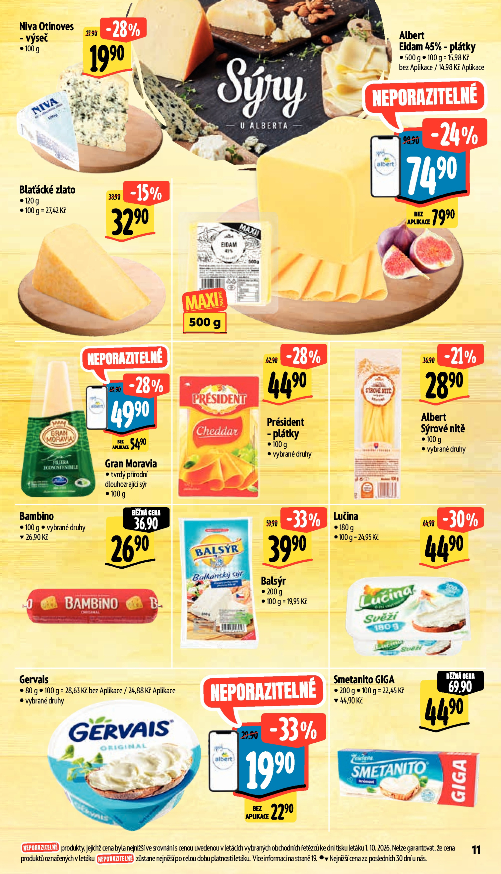 Leták Albert Supermarket leták - strana 19