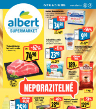 Akční leták Albert Supermarket 