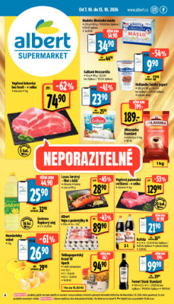 Albert Supermarket leták