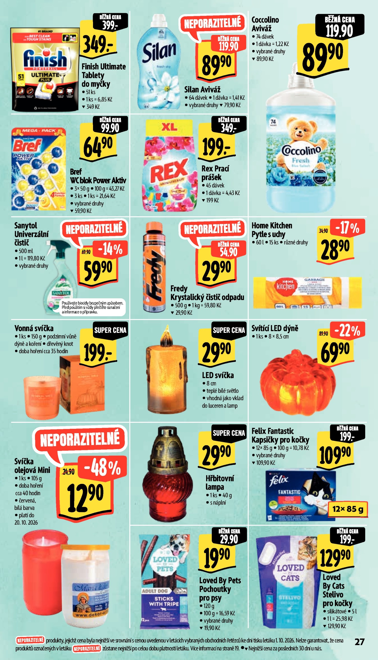 Albert Supermarket leták od 7. 10. | Kupi.cz