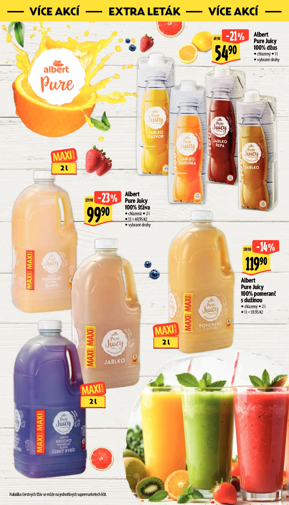 Leták Albert Supermarket leták - strana 38