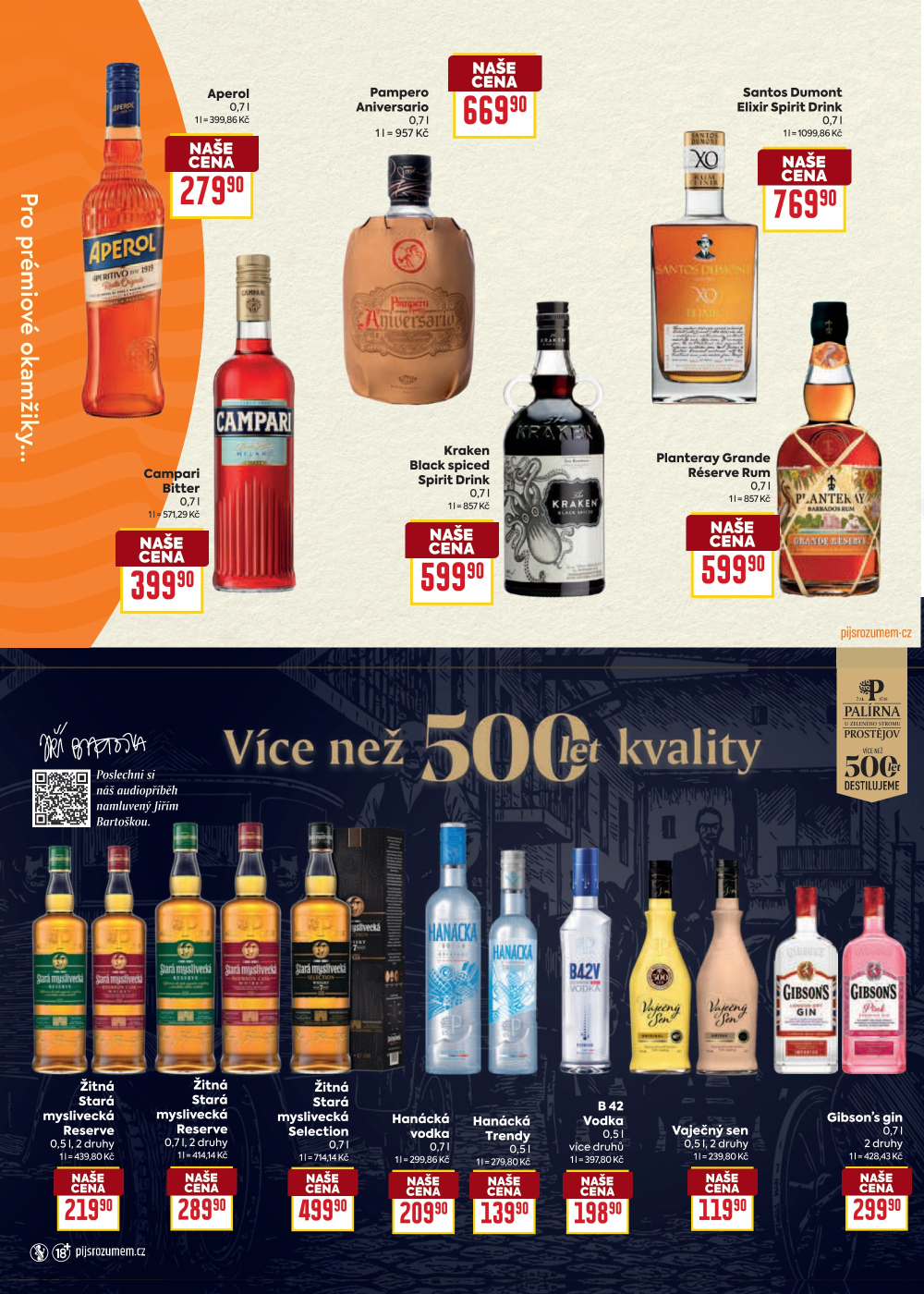 Leták BILLA leták - Podzimní nápoje - strana 16