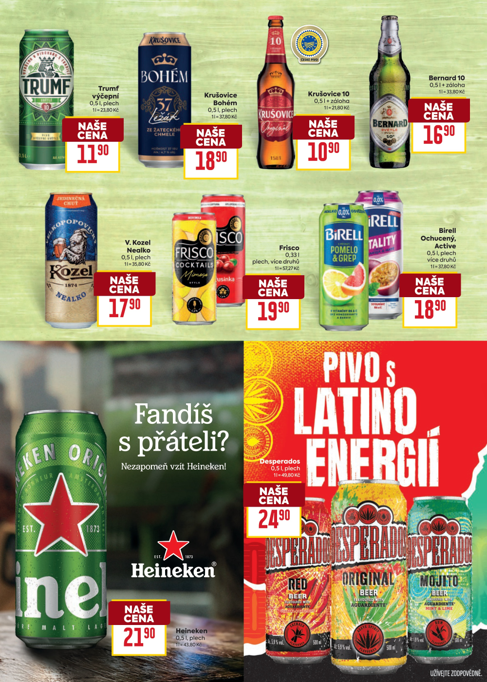 Leták BILLA leták - Podzimní nápoje - strana 22