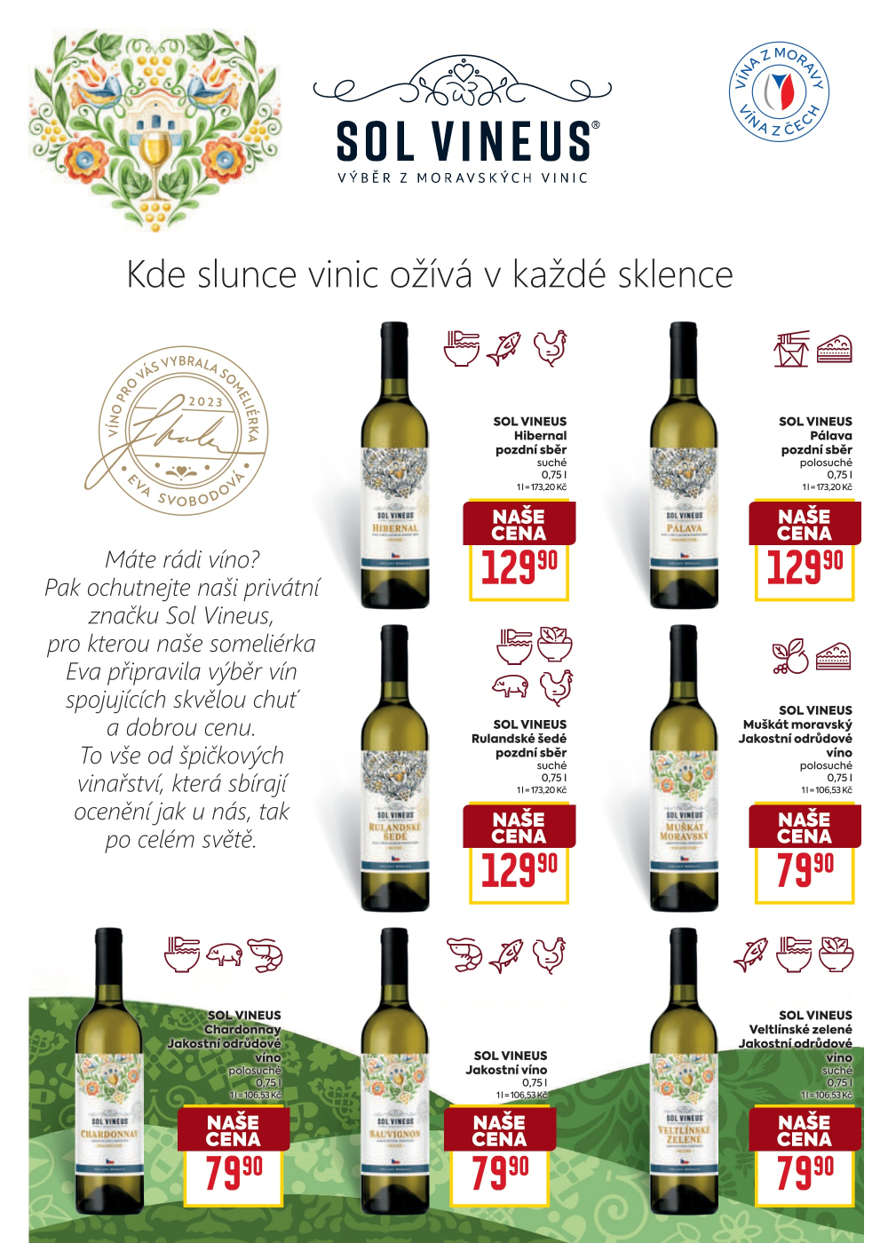 Leták BILLA leták - Podzimní nápoje - strana 8