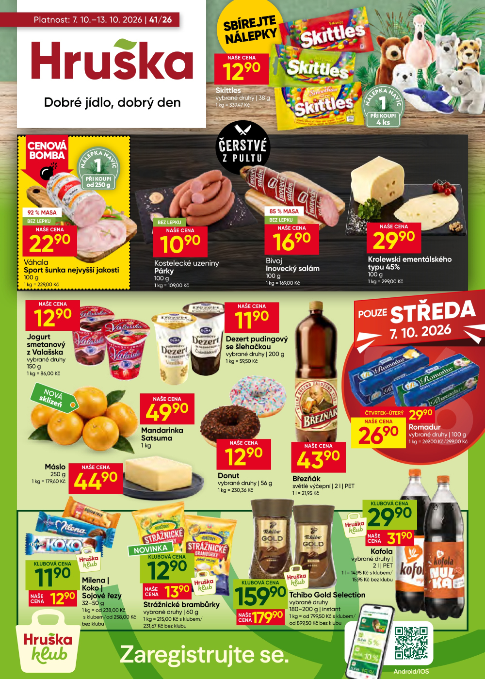 Leták Hruška leták - strana 1