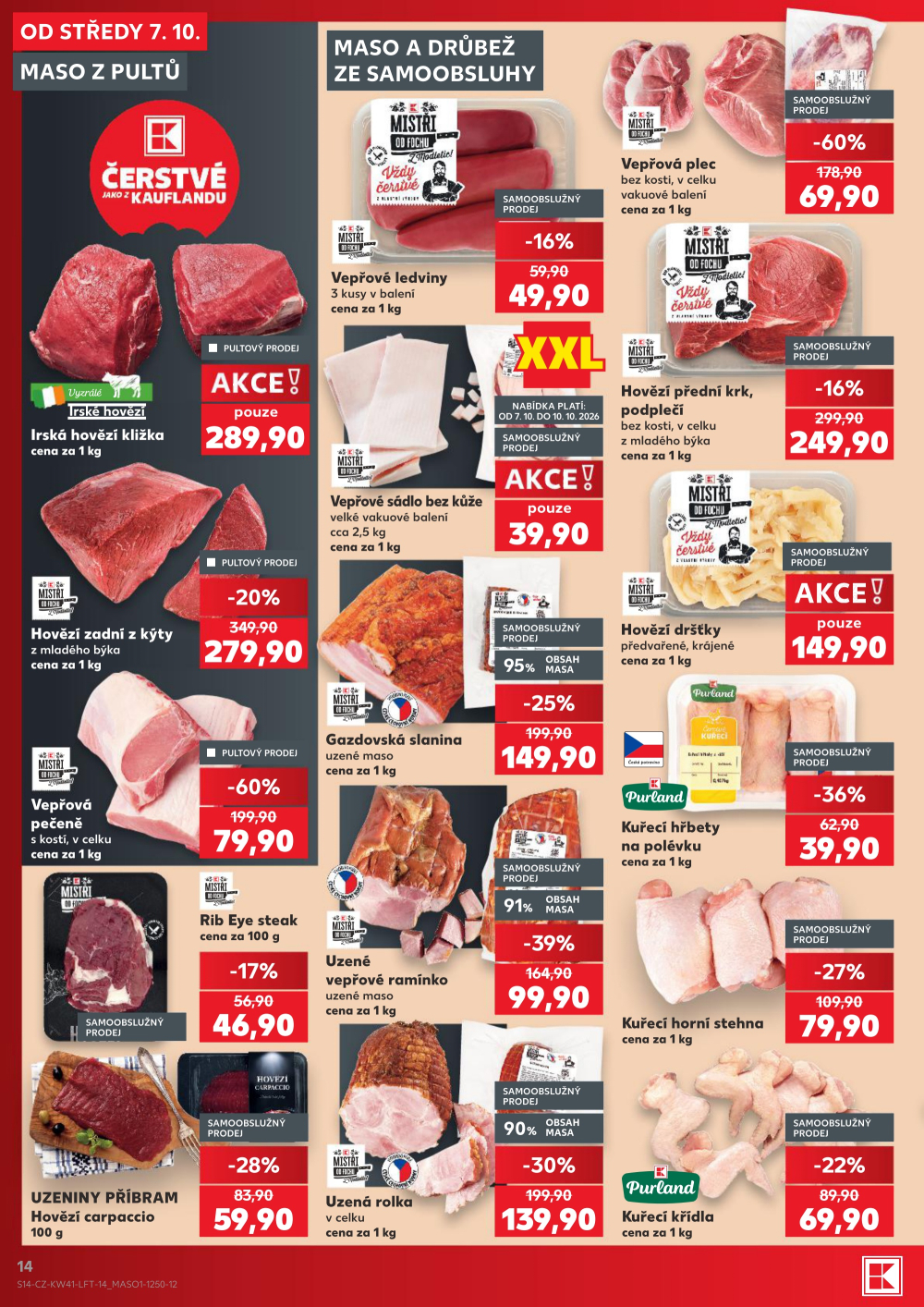 Leták Kaufland leták Děčín - strana 14