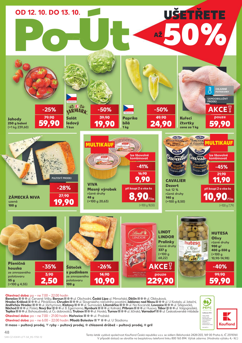 Leták Kaufland leták Děčín - strana 48