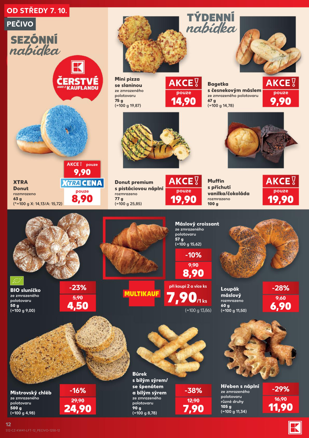 Leták Kaufland leták Praha 6 - Podbaba - strana 12