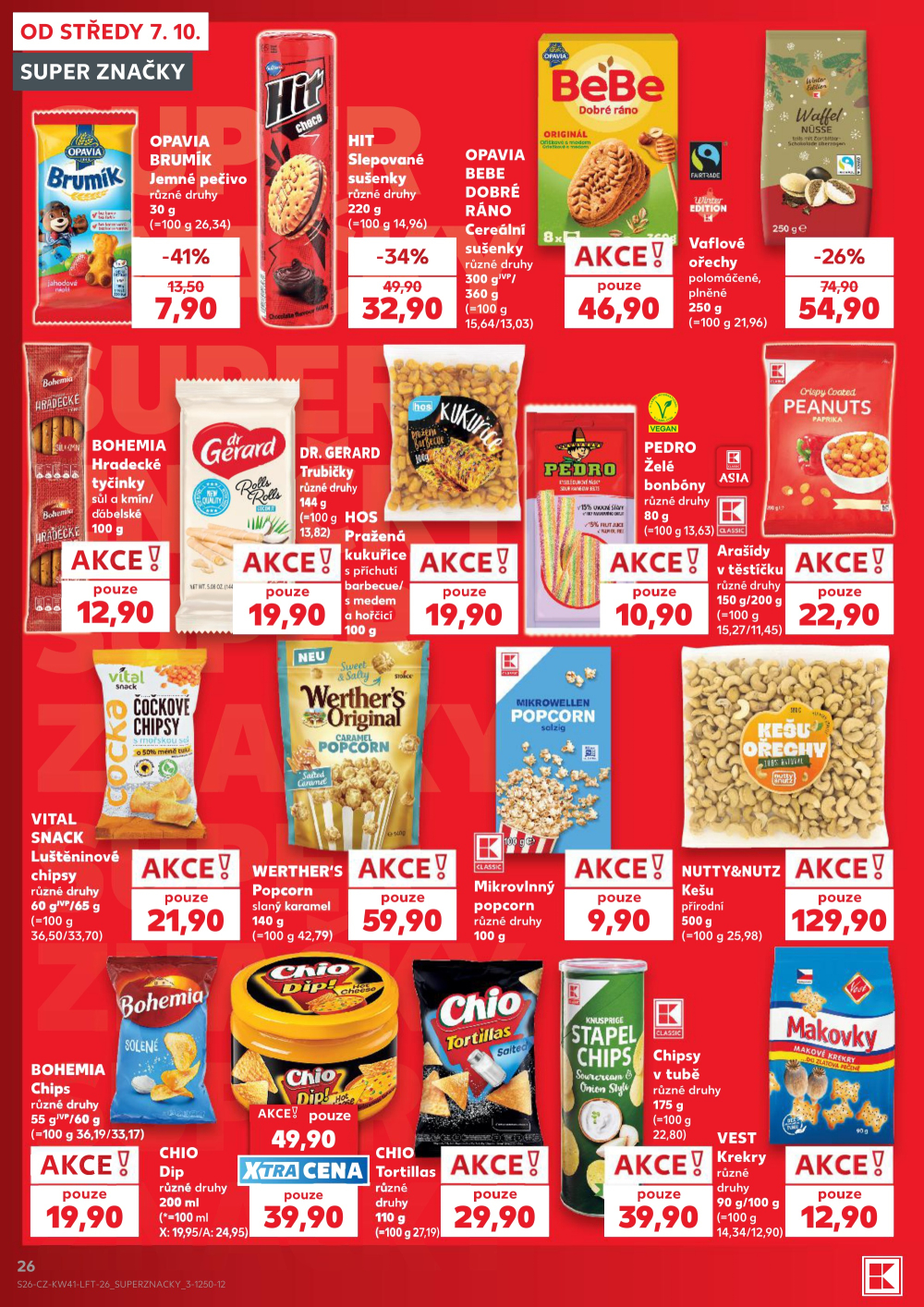 Leták Kaufland leták Praha 6 - Podbaba - strana 26
