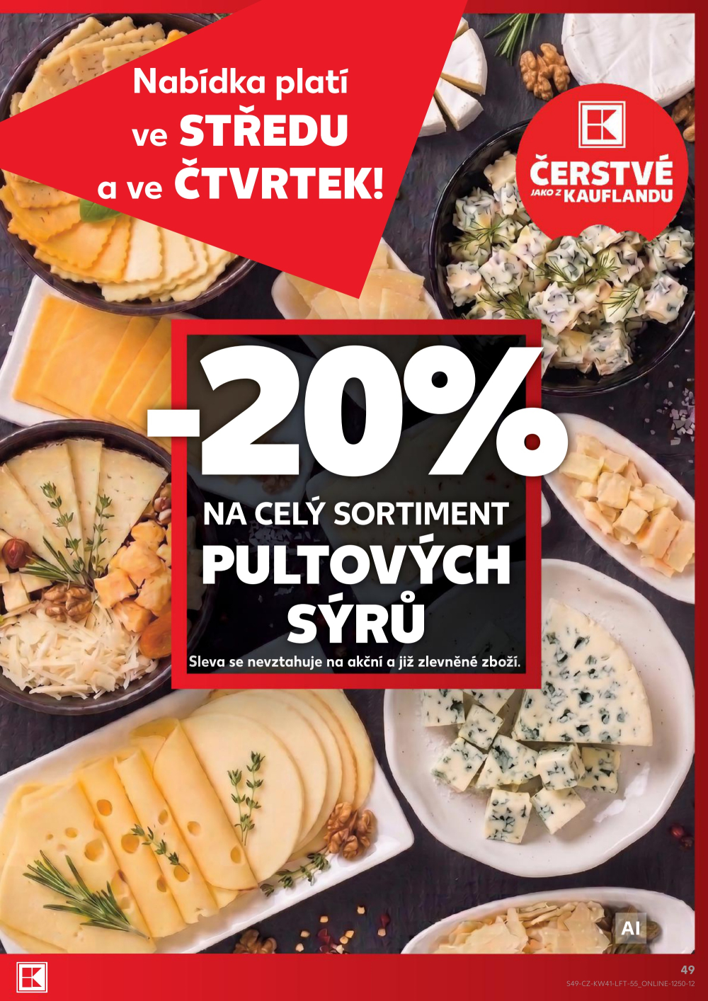 Leták Kaufland leták Praha 6 - Podbaba - strana 49