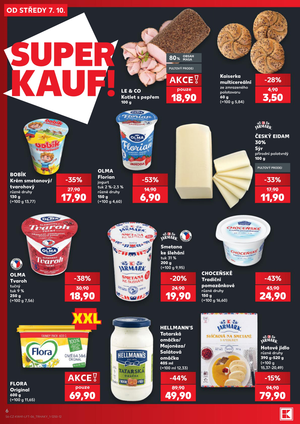 Leták Kaufland leták Praha 6 - Podbaba - strana 6