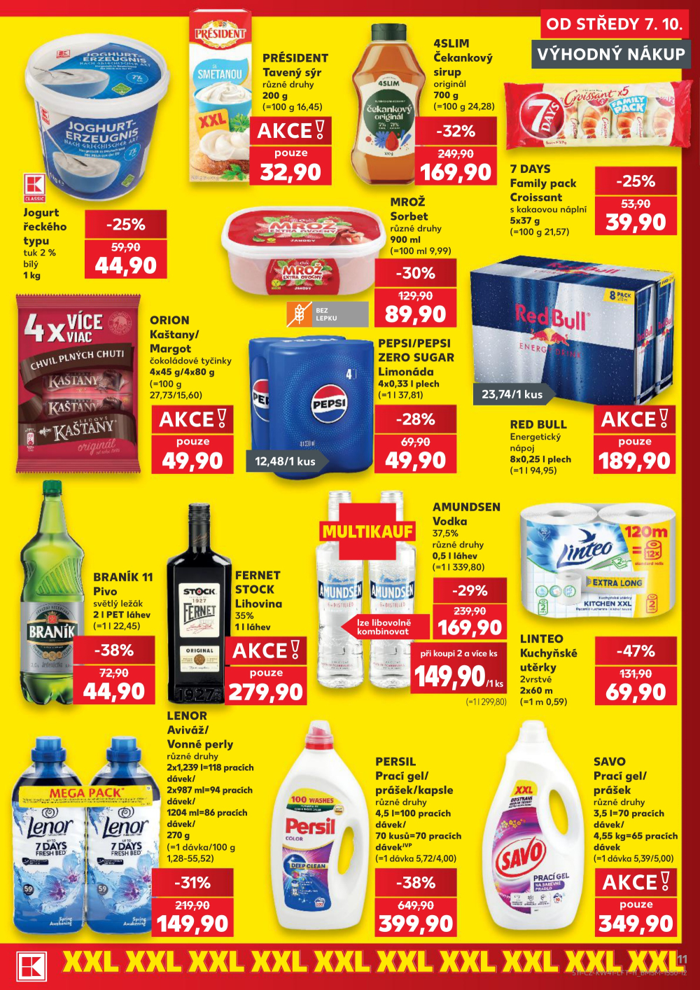 Leták Kaufland leták Praha 3 - Jarov - strana 11