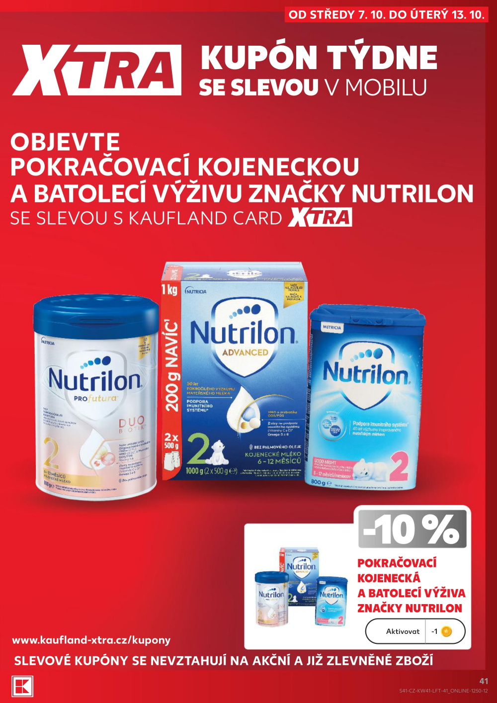 Leták Kaufland leták Praha 3 - Jarov - strana 41