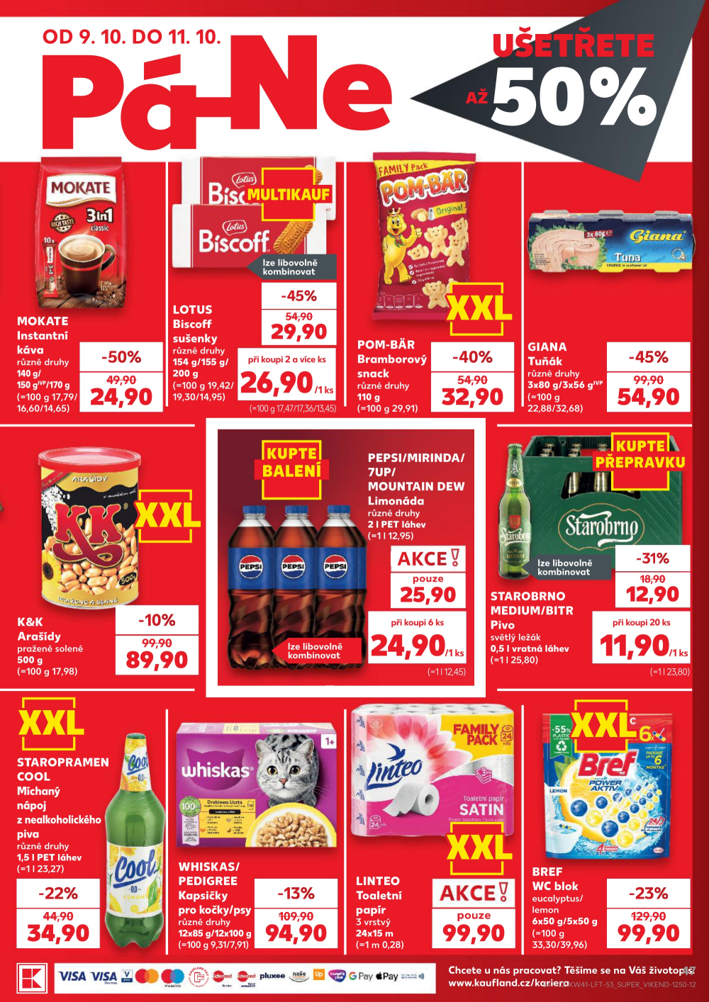 Leták Kaufland leták Praha 3 - Jarov - strana 47