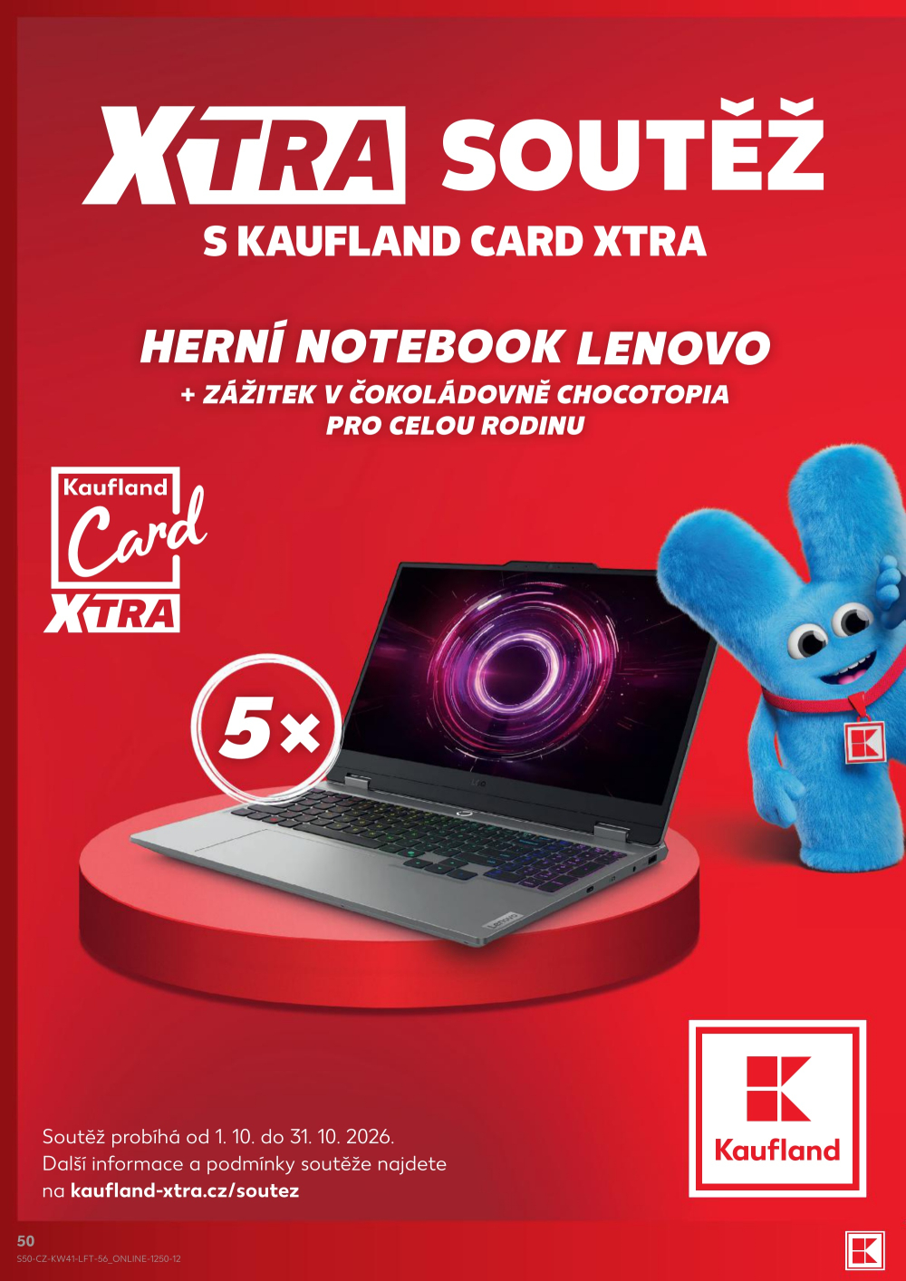 Leták Kaufland leták Praha 3 - Jarov - strana 50