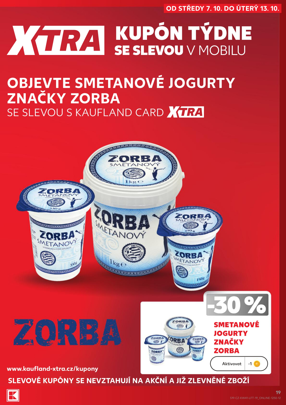 Leták Kaufland leták Praha 4 - Modřany - strana 19