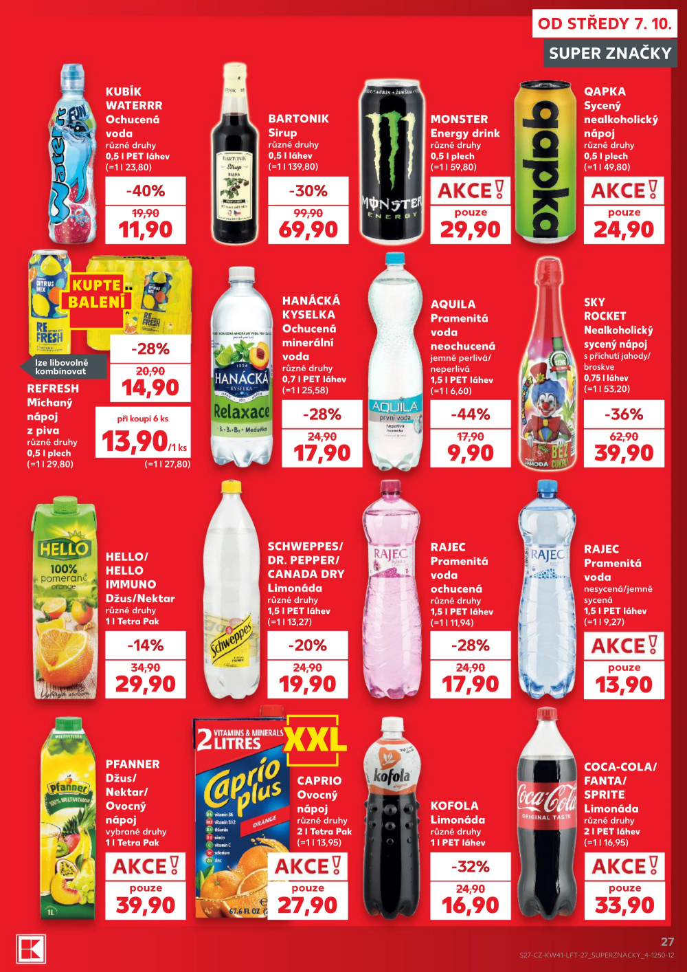 Leták Kaufland leták Brno - Ponava - strana 27