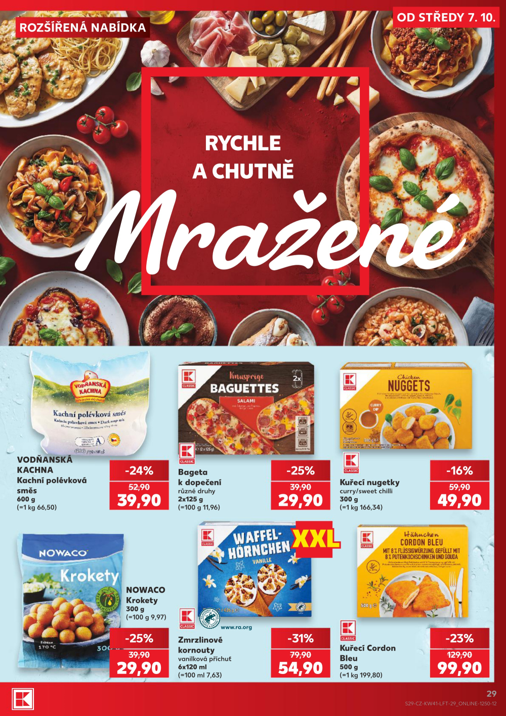 Leták Kaufland leták Brno - Ponava - strana 29