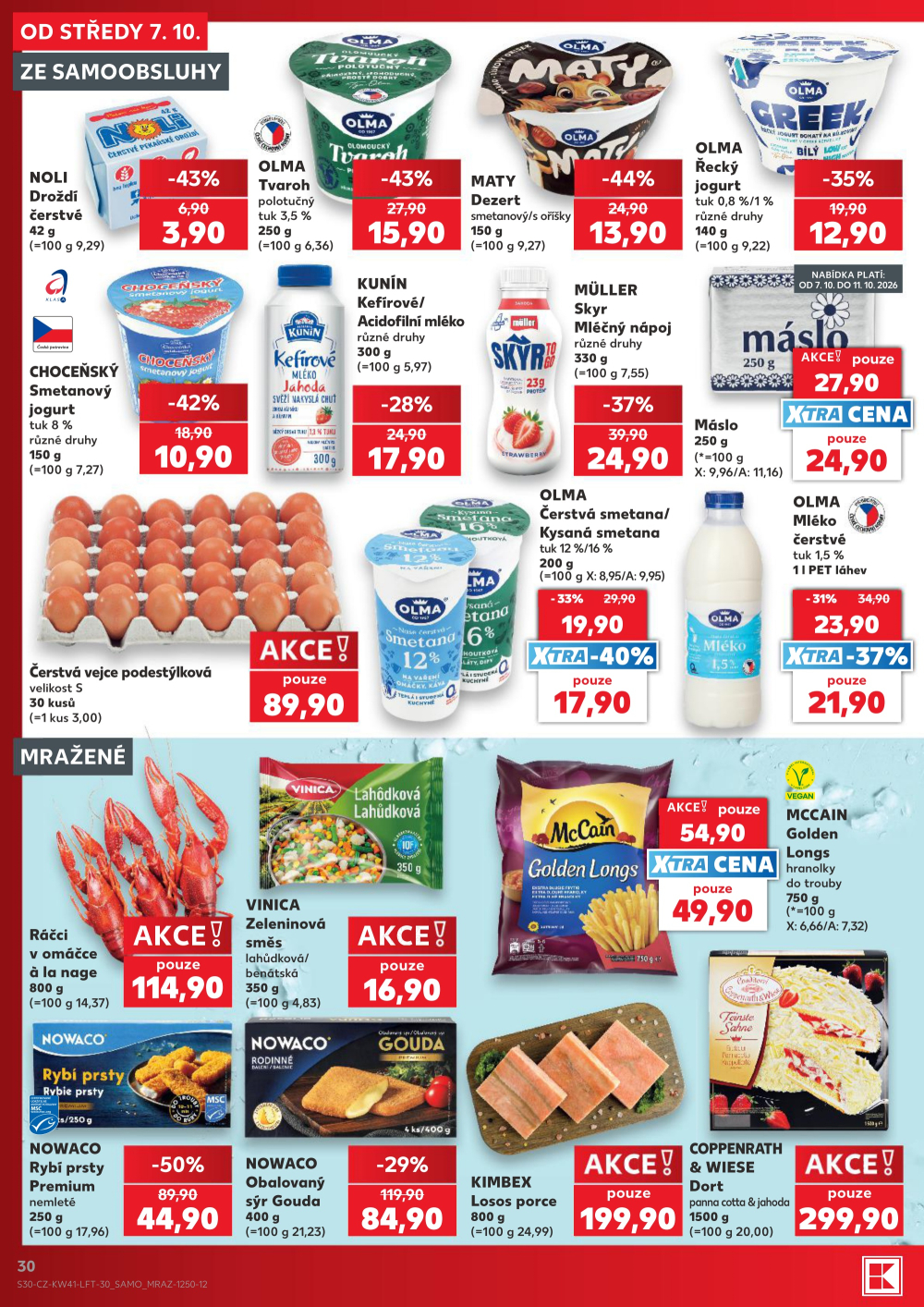 Leták Kaufland leták Brno - Ponava - strana 30