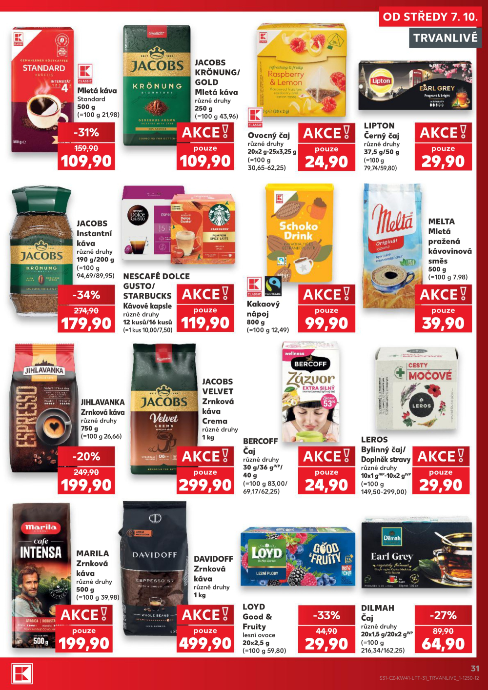 Leták Kaufland leták Brno - Ponava - strana 31