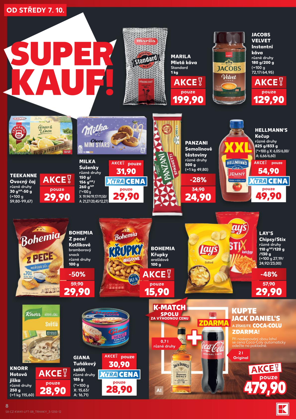 Leták Kaufland leták Brno - Ponava - strana 8