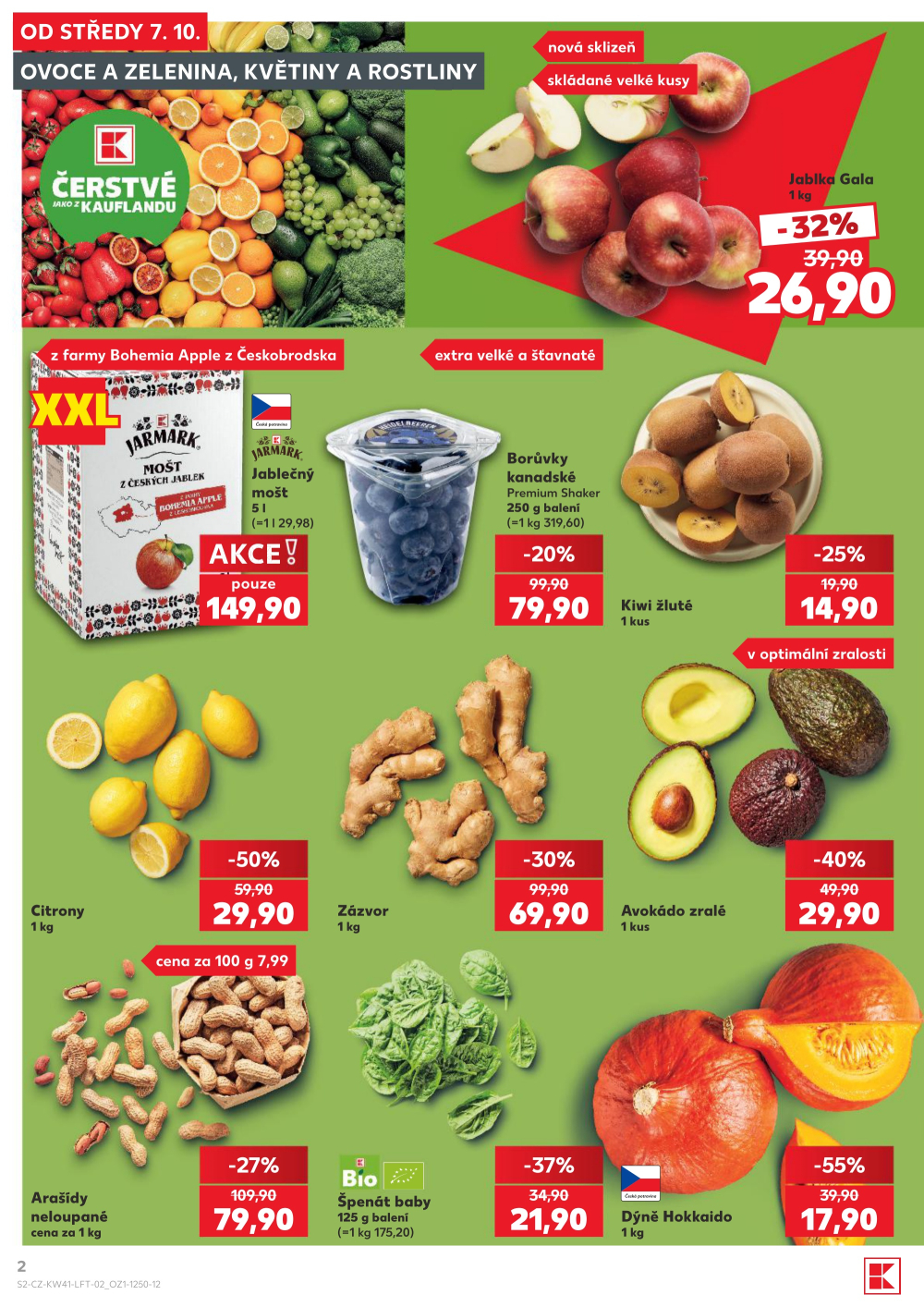 Leták Kaufland leták Praha 4 - Michle - strana 2