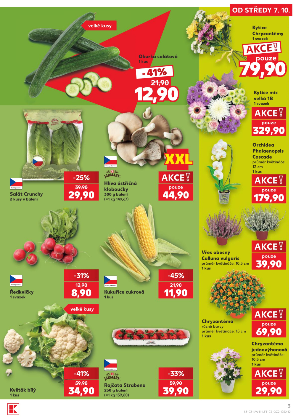 Leták Kaufland leták Praha 4 - Michle - strana 3
