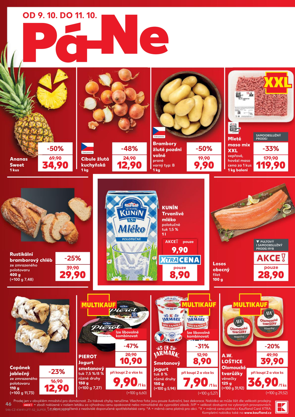 Leták Kaufland leták Praha 4 - Michle - strana 46