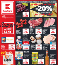 Akční leták Kaufland  Hustopeče