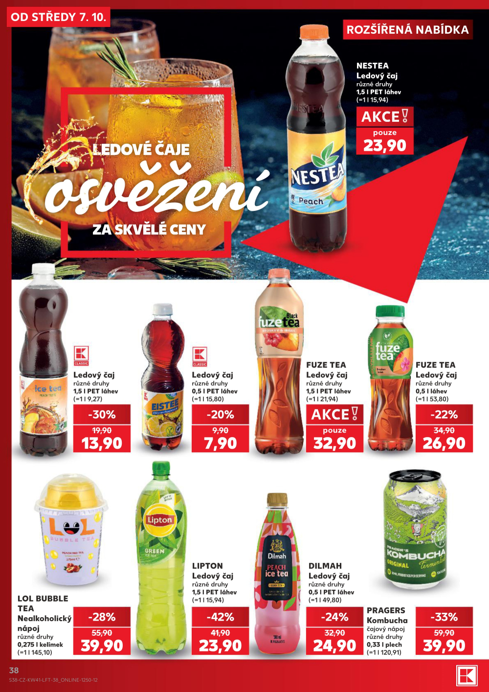 Leták Kaufland leták Hustopeče - strana 38