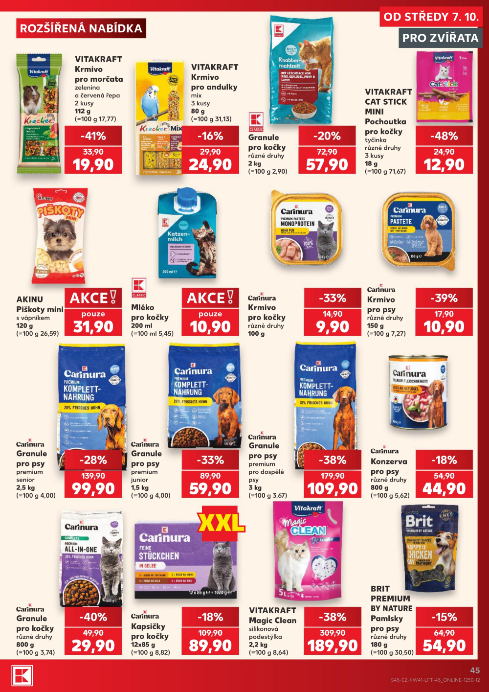Leták Kaufland leták Hustopeče - strana 45