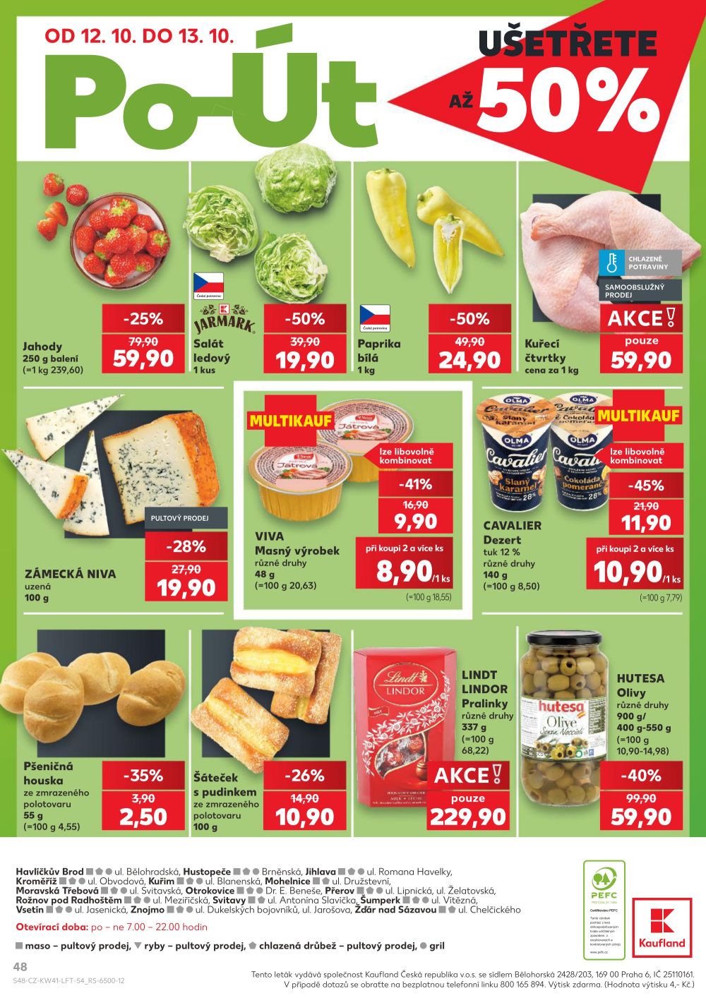 Leták Kaufland leták Hustopeče - strana 48