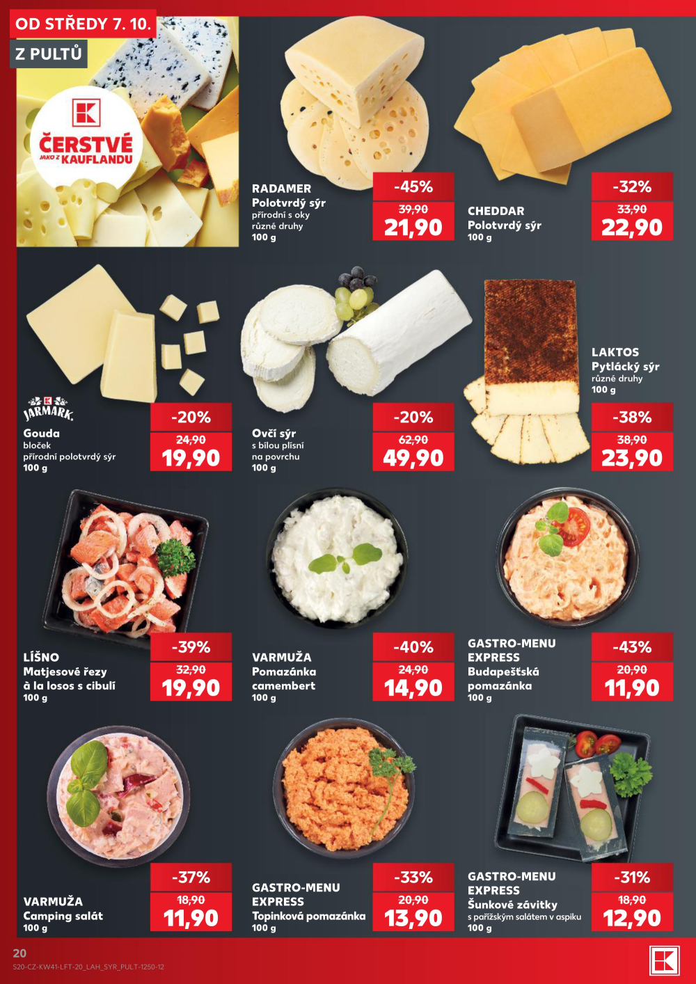 Leták Kaufland leták Praha 8 - Libeň - strana 20
