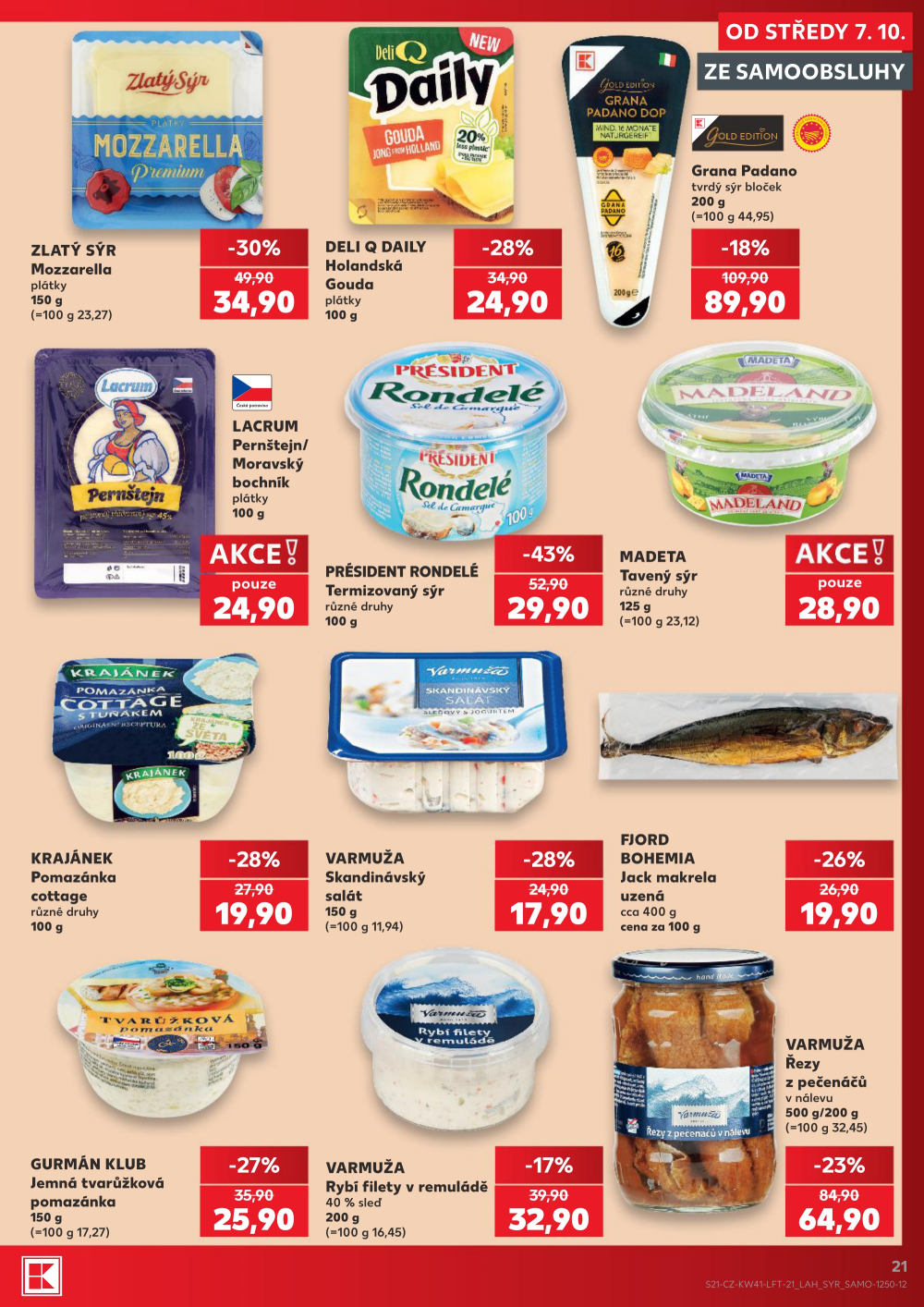 Leták Kaufland leták Praha 8 - Libeň - strana 21