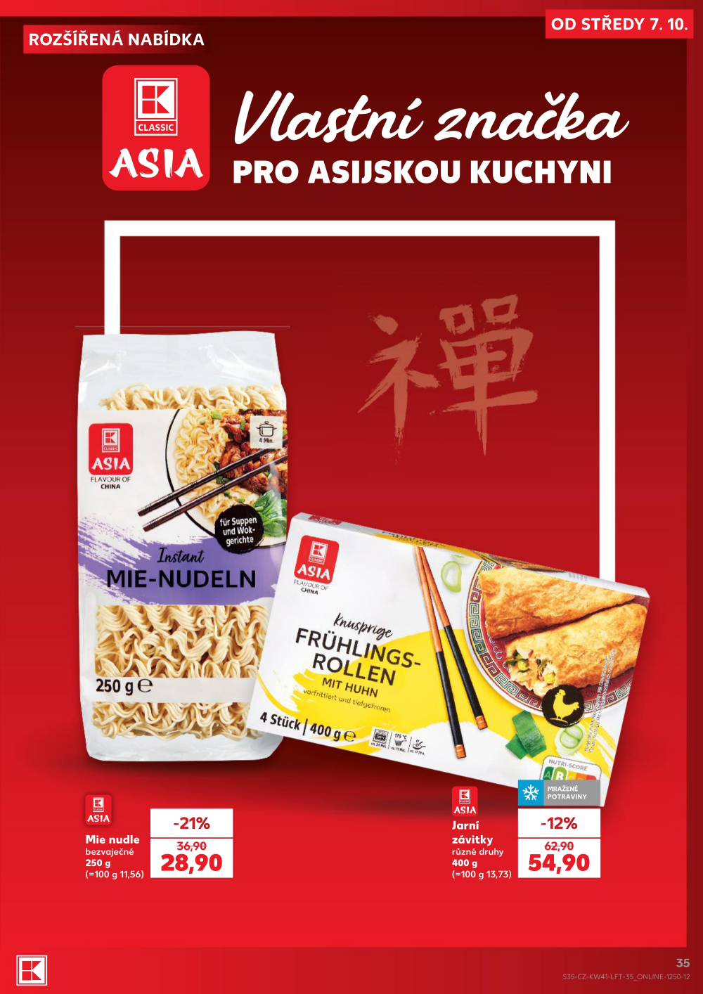 Leták Kaufland leták Praha 8 - Libeň - strana 35