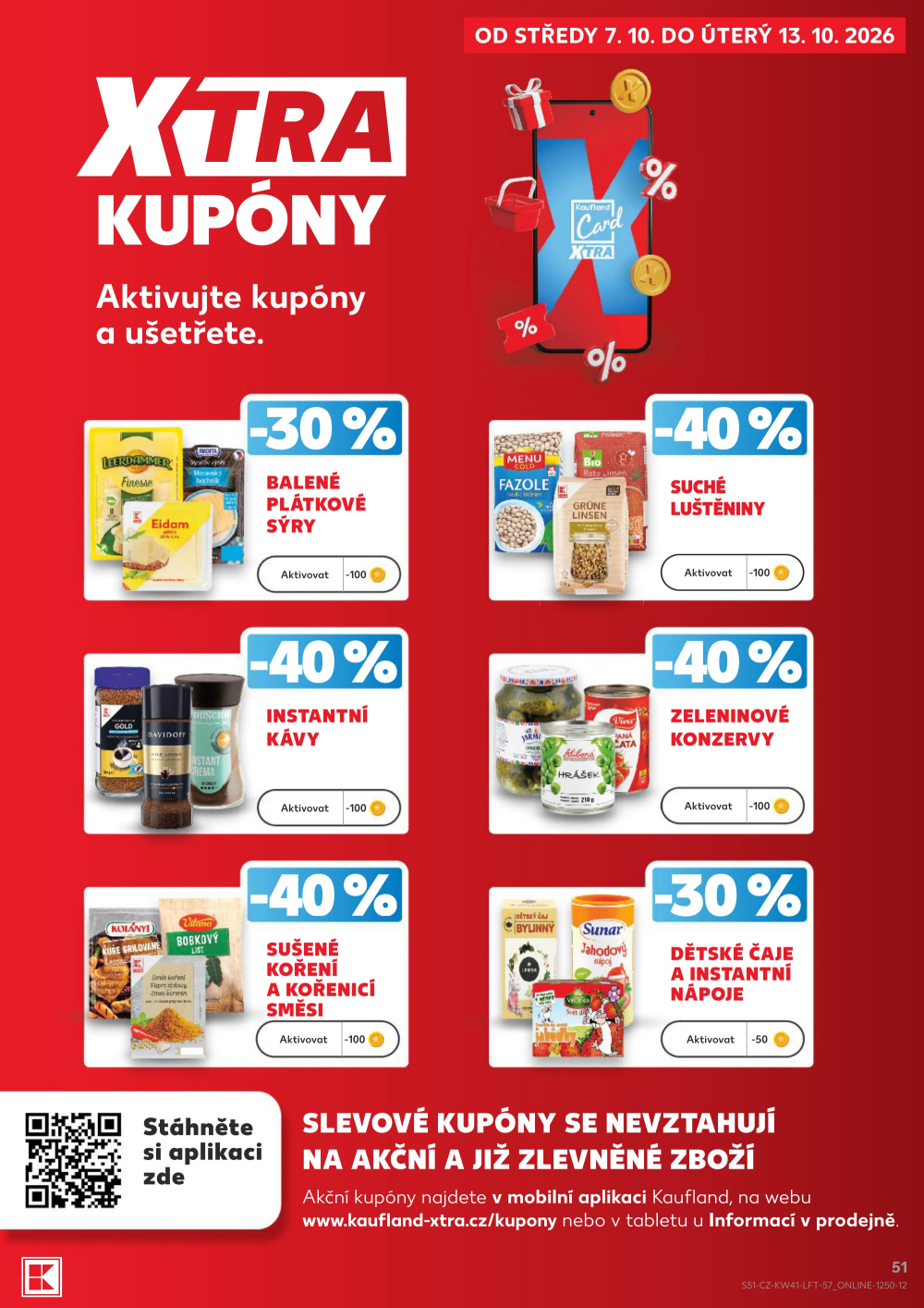 Leták Kaufland leták Praha 8 - Libeň - strana 51