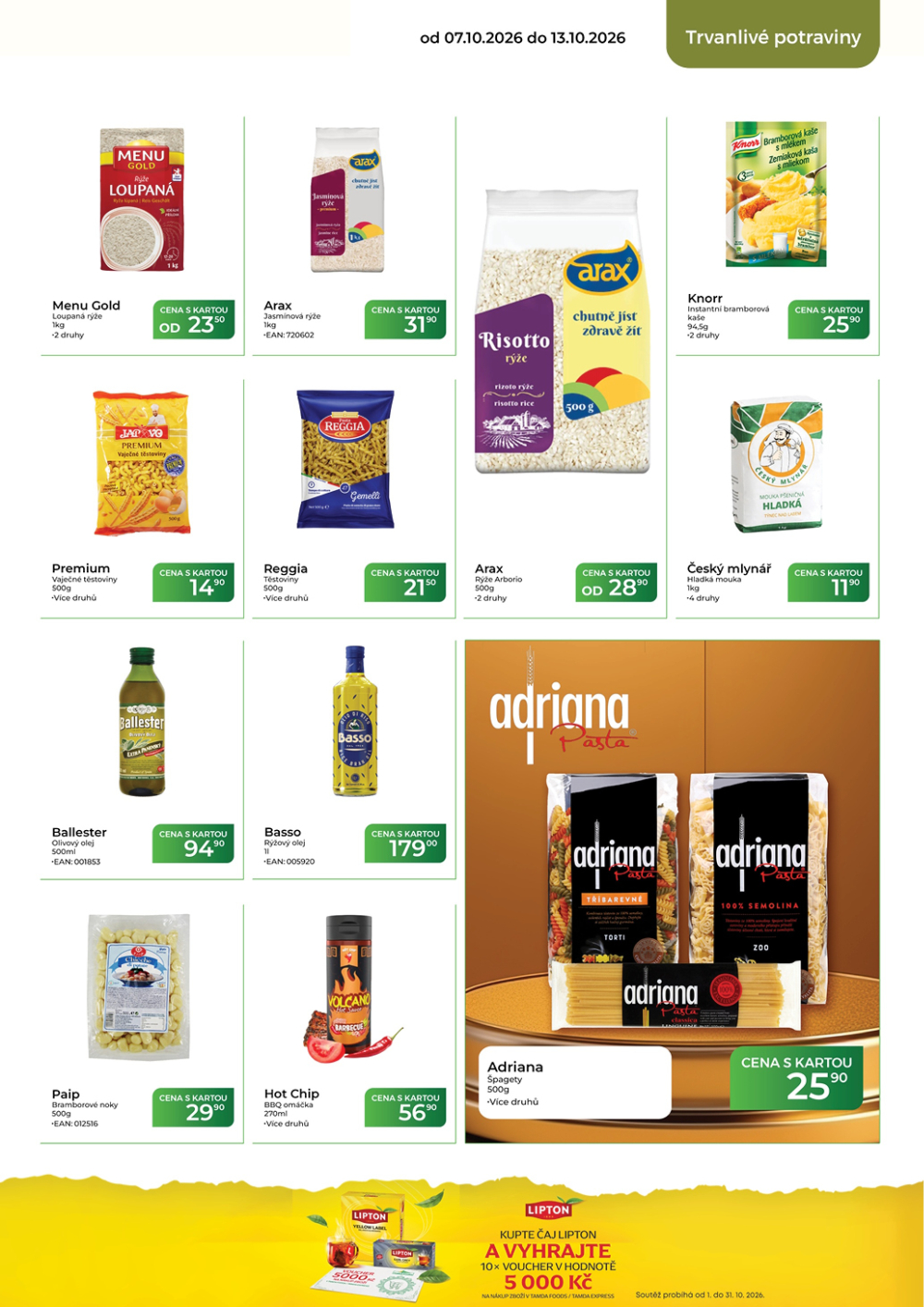Leták TAMDA FOODS leták - strana 39
