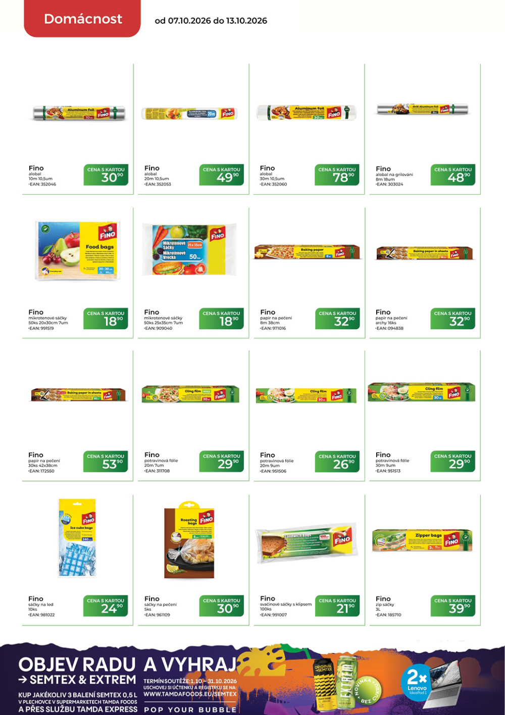 Leták TAMDA FOODS leták - strana 50
