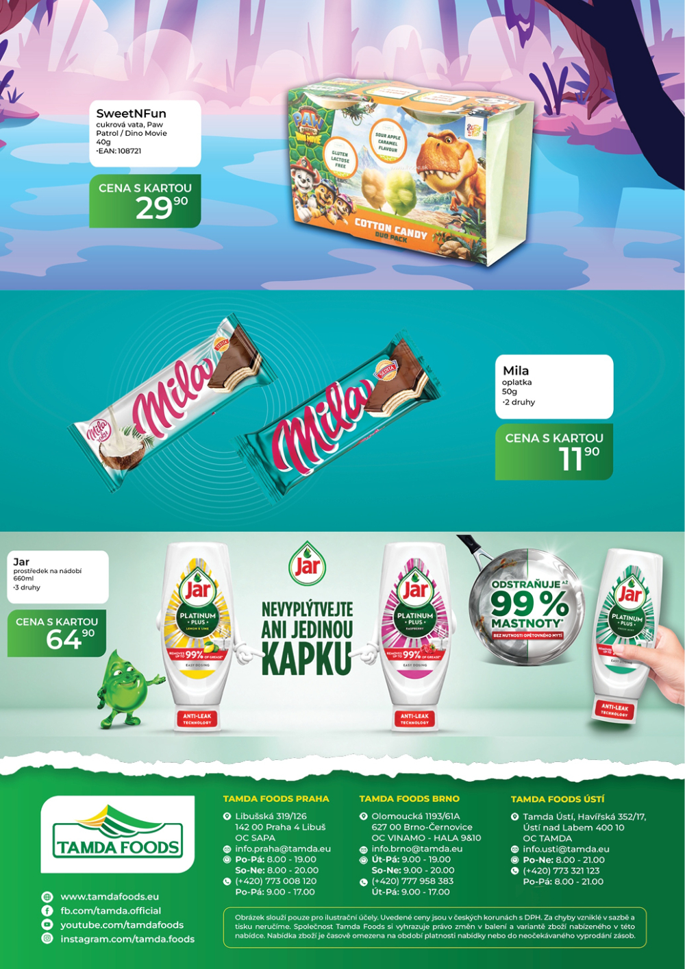 Leták TAMDA FOODS leták - strana 60