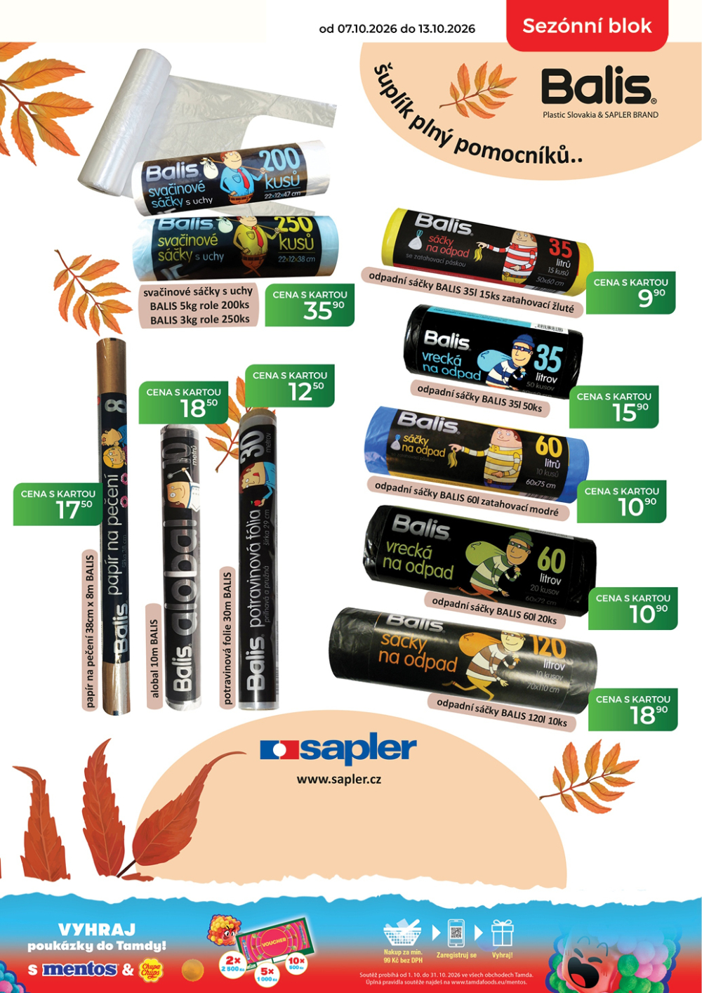 Leták TAMDA FOODS leták - strana 9