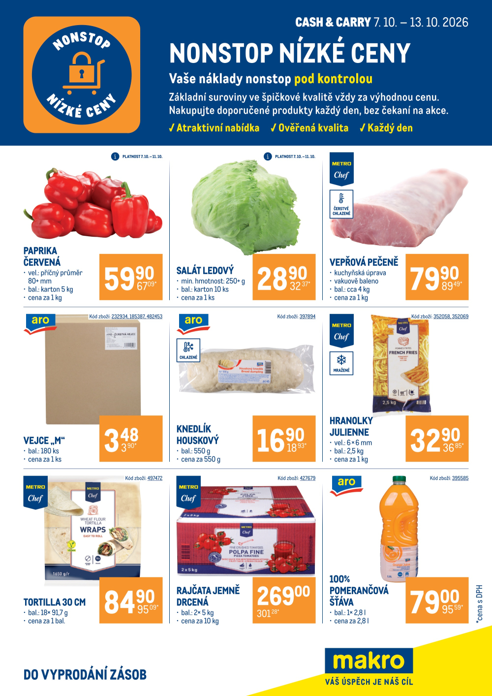 Leták Makro leták - Nonstop nízké ceny - strana 1