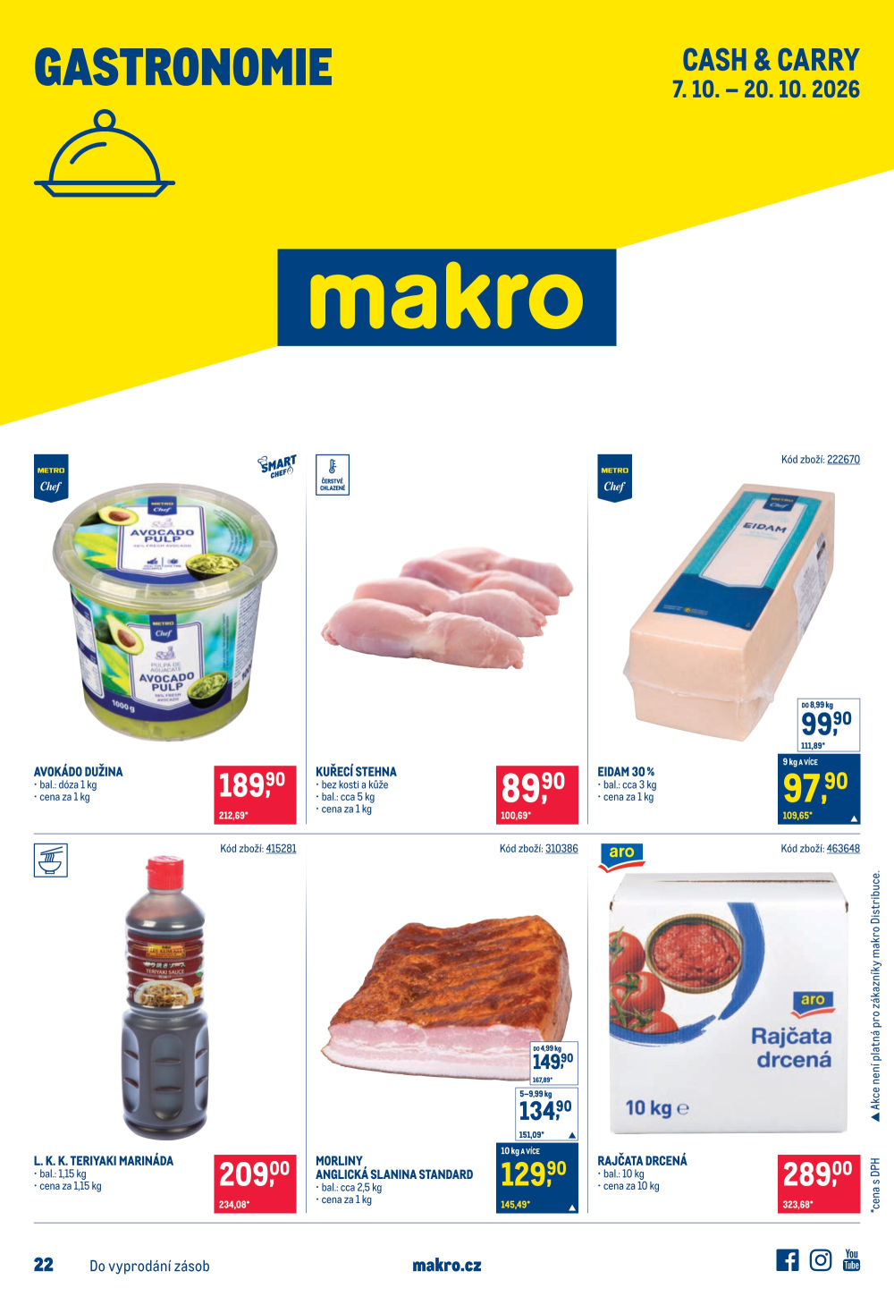 Leták Makro leták - Gastronomie - strana 1