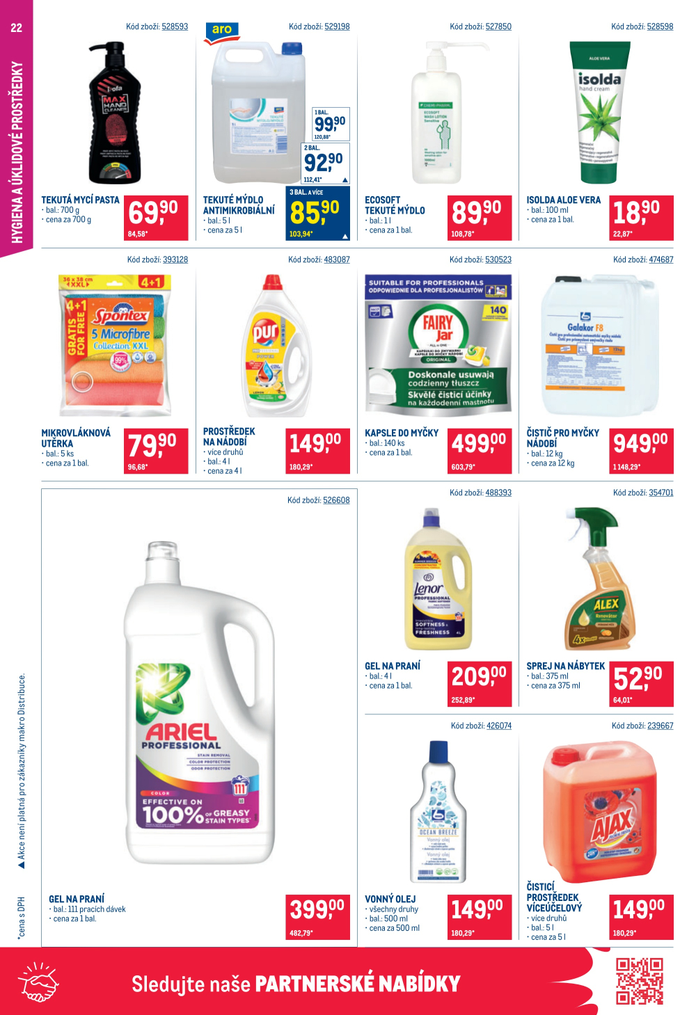 Leták Makro leták - Gastronomie - strana 22