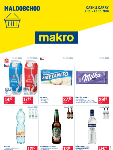 Makro leták - Maloobchod