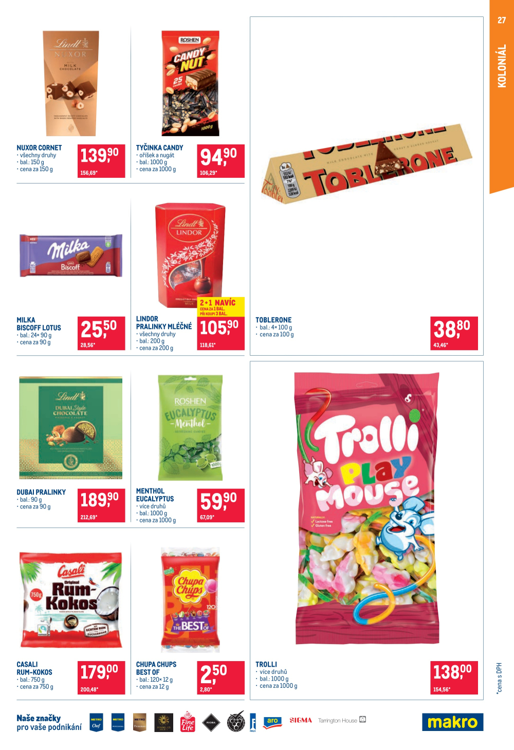 Leták Makro leták - Potraviny - strana 27