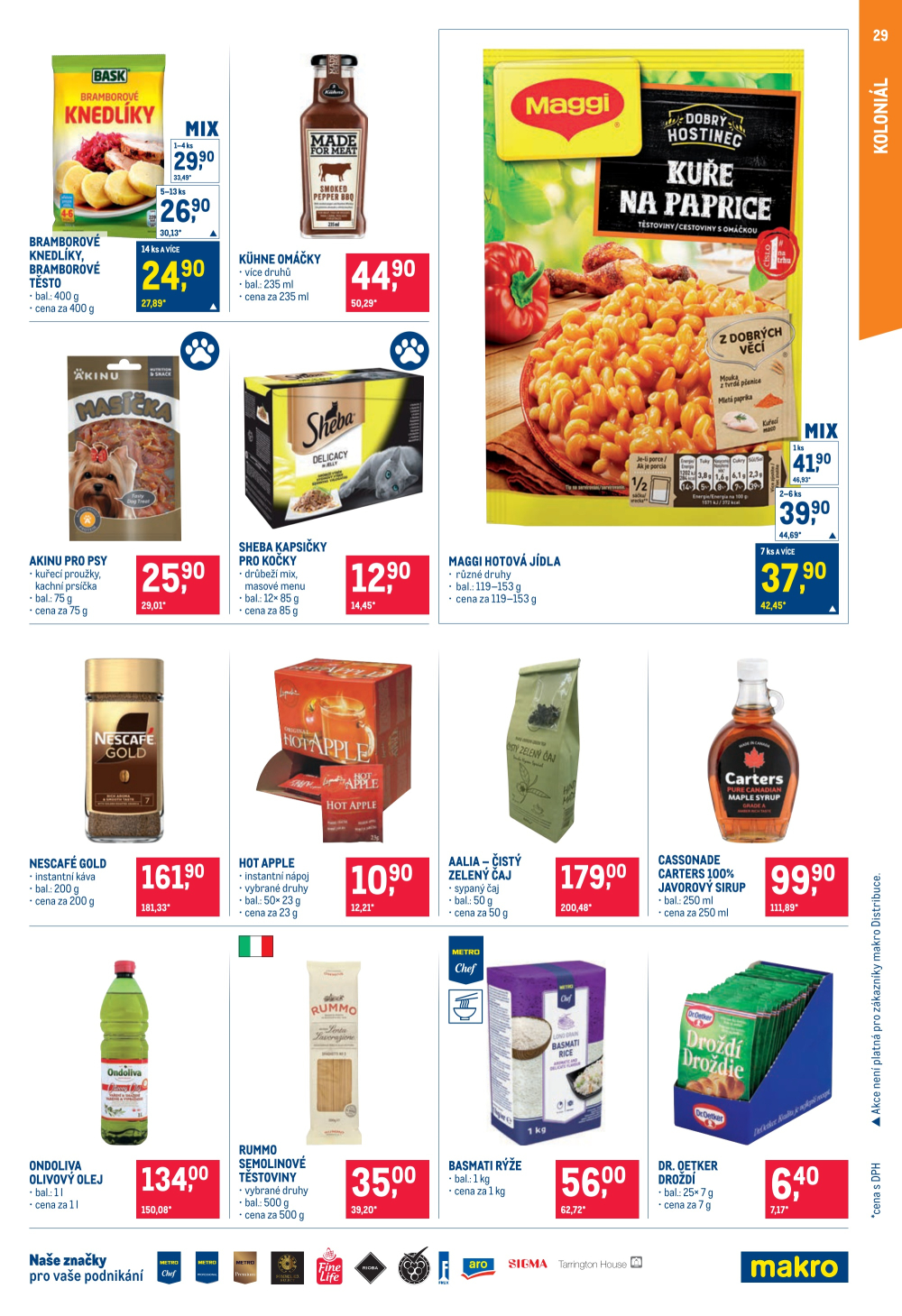 Leták Makro leták - Potraviny - strana 29