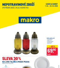 Akční leták Makro  - Spotřební zboží, úklid, kosmetika