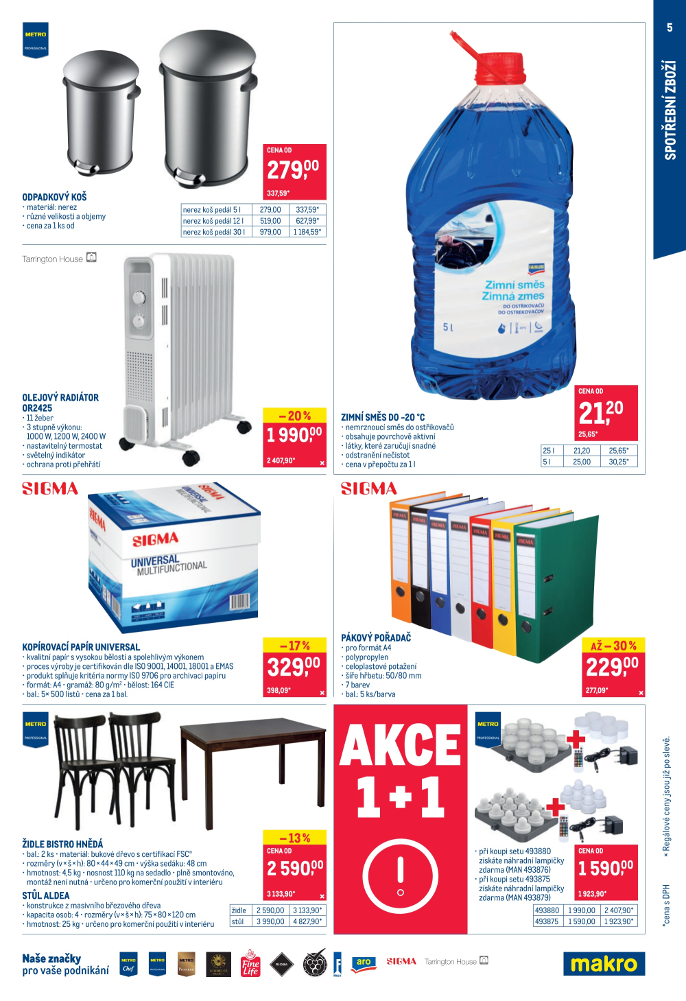 Leták Makro leták - Spotřební zboží, úklid, kosmetika - strana 5
