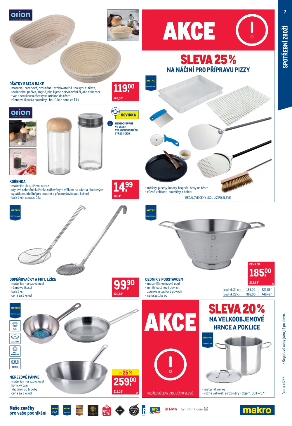 Leták Makro leták - Spotřební zboží, úklid, kosmetika - strana 7